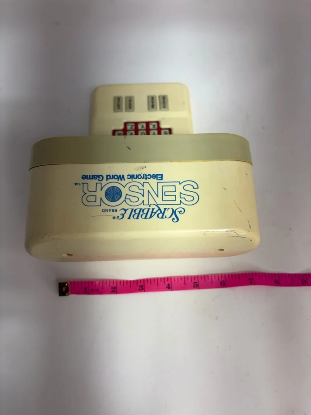 1970s Scrabble Vintage Sensor Electronic Word Game Works - Unit Only - Works